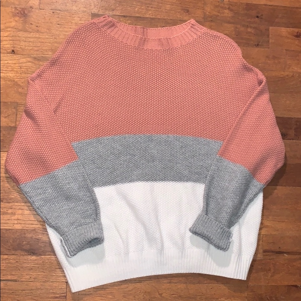 Color block Sweater